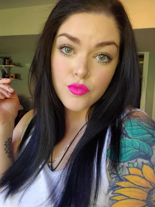 for all you lipstick lovers ♡ one of my most out there shades