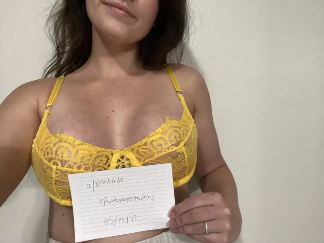 For verification purposes!