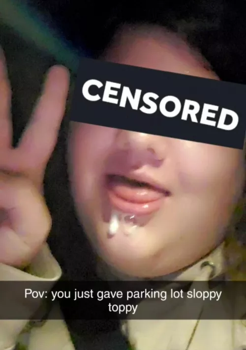 Found another pic I took after my first bj 😊