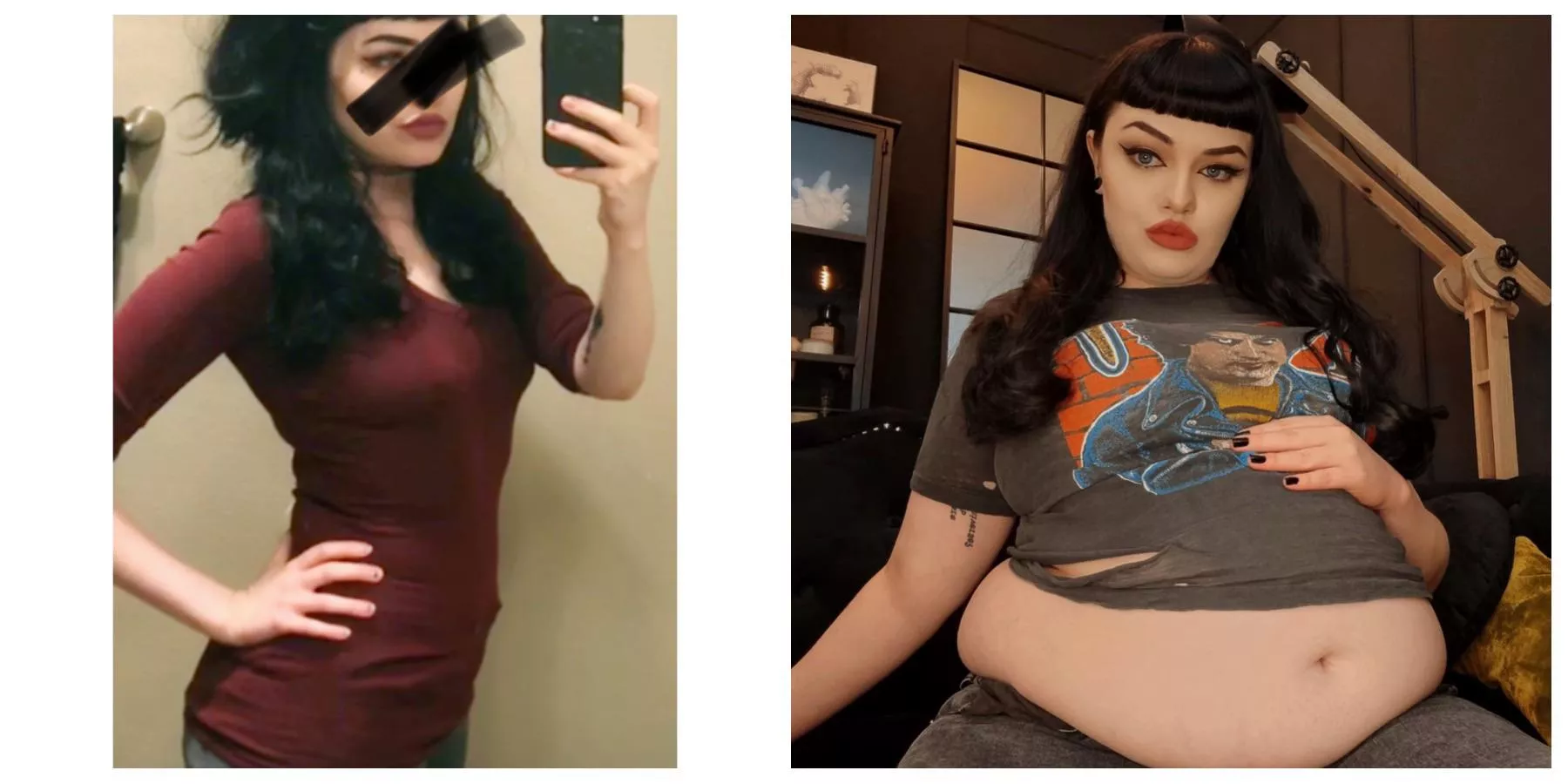 Found this picture of myself from 2018 and wow do I feel FAT 🥵