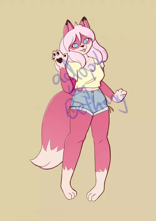 Fox adopt for sale! $30 usd PayPal only (art by me)