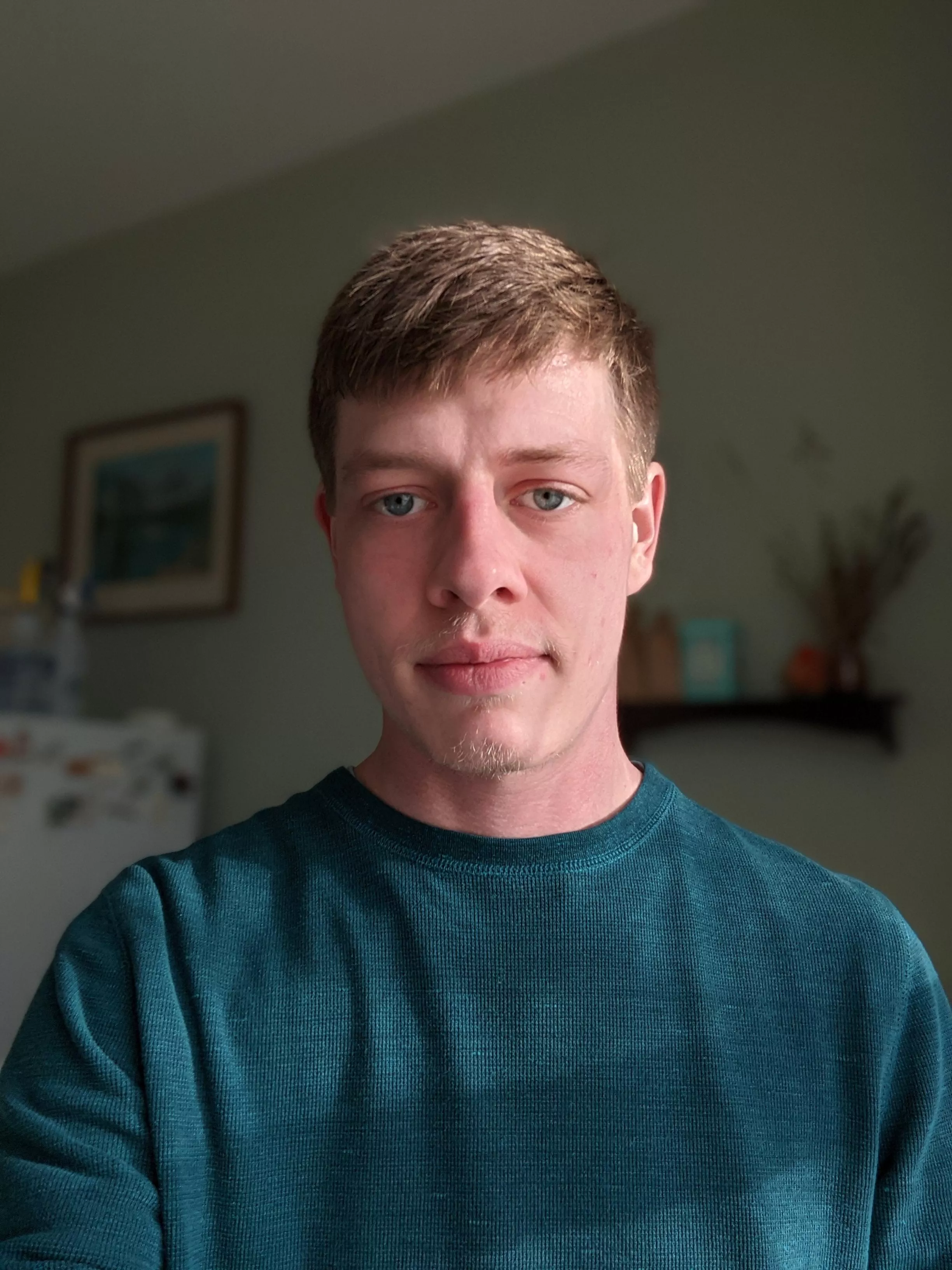 fresh haircut.