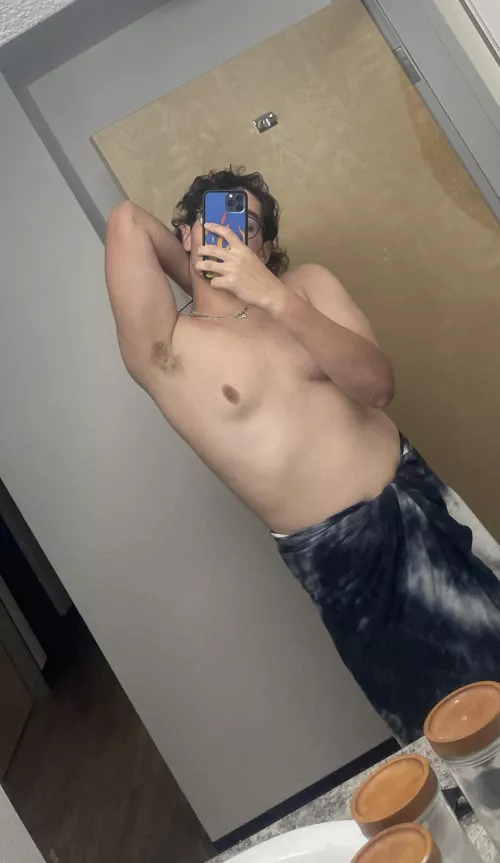 Fresh out of the shower