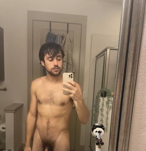 Freshly showered 😉