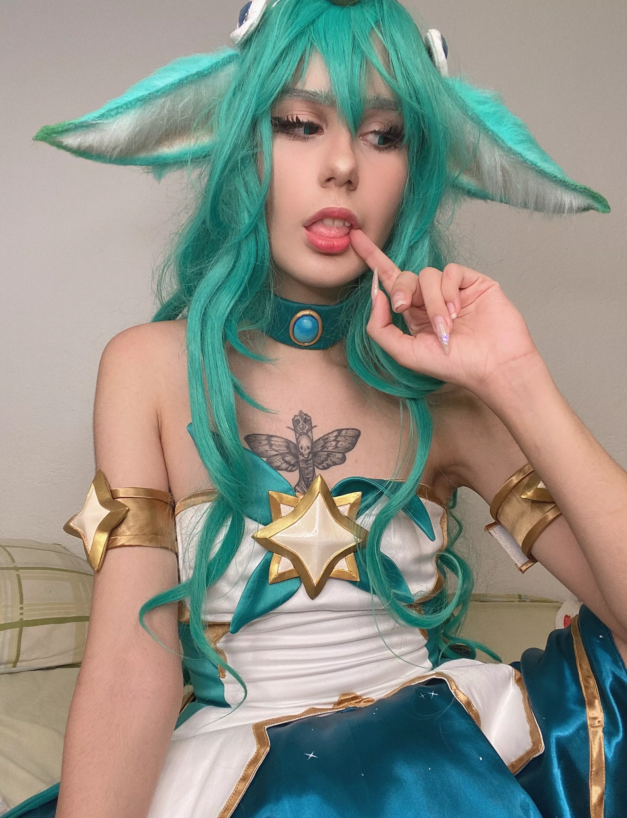 From the celestial dimensions beyond Mount Targon, Soraka by Azukat