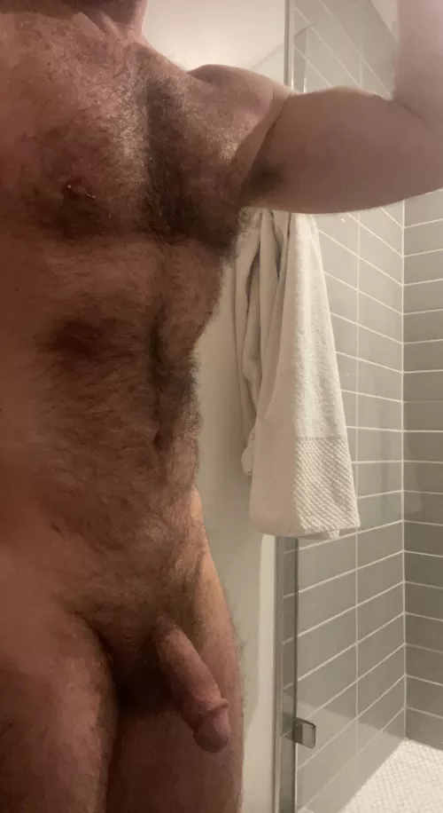 Fur and thick cock