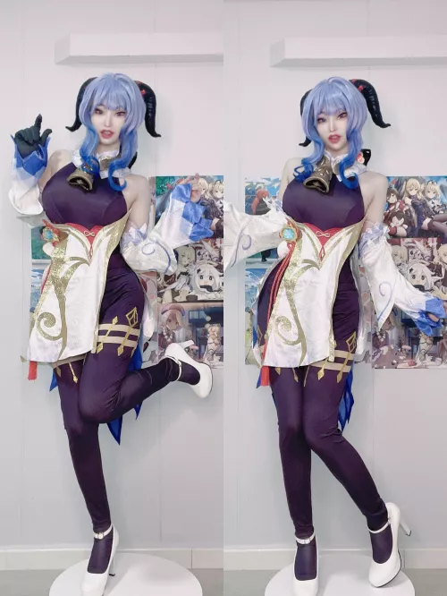 Ganyu cosplay by yunocos 💕