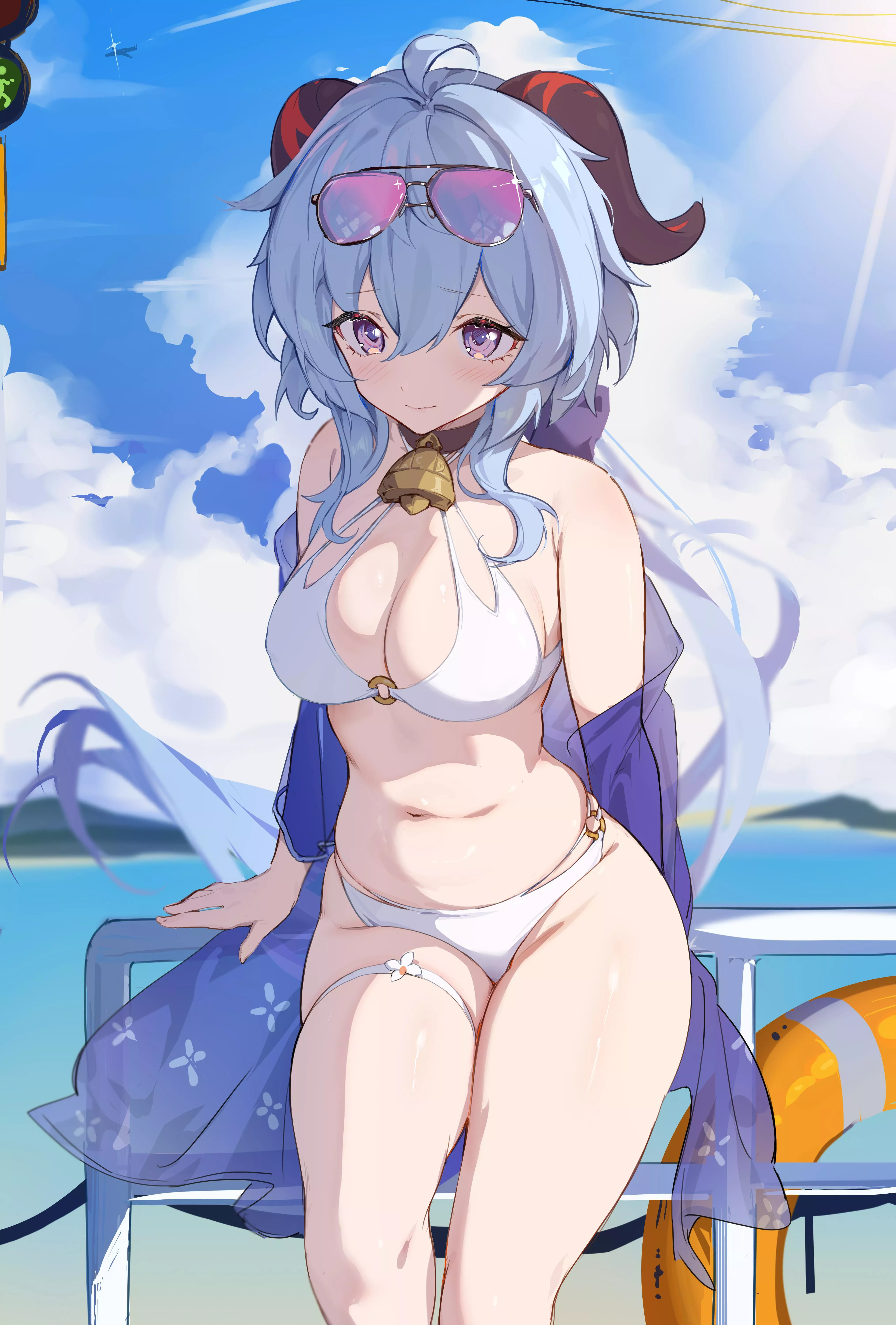 Ganyu swimsuit