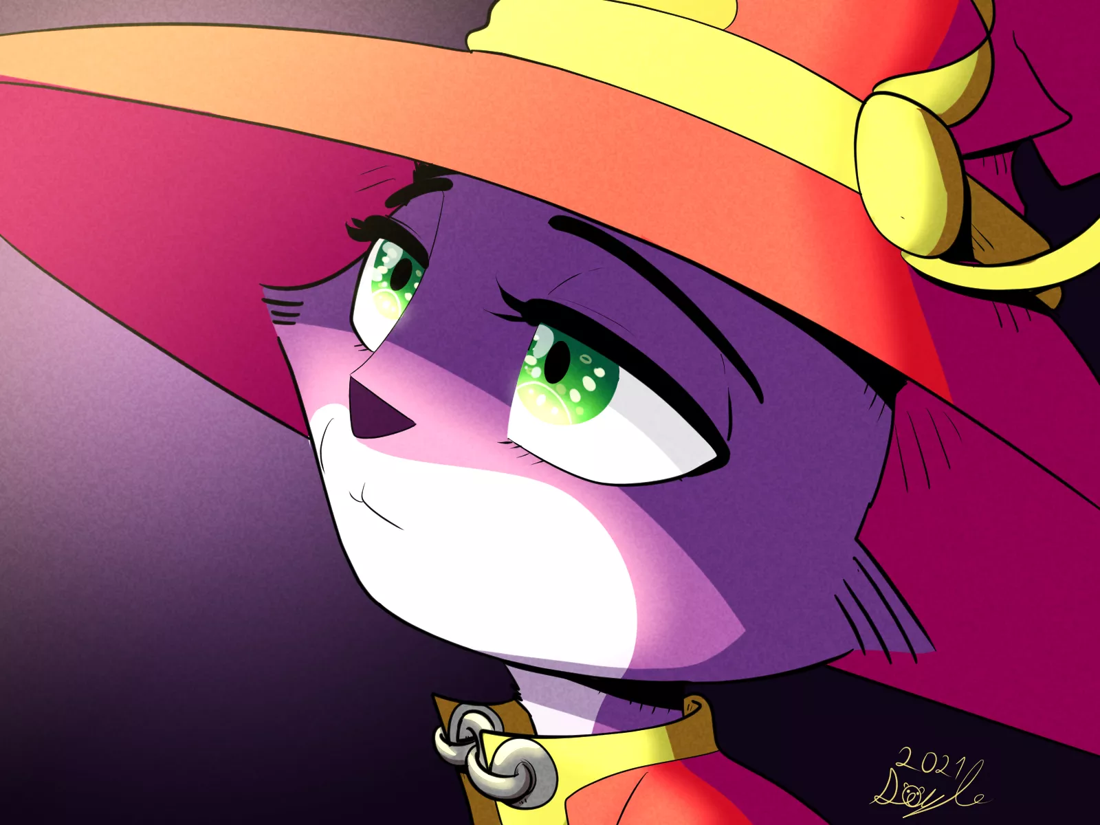 Gazing (art by me)