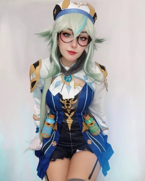 Genshin Impact Sucrose Cosplay by nyukix