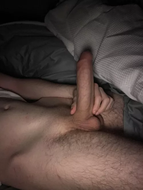 Gently kiss them while my cock rests on your face