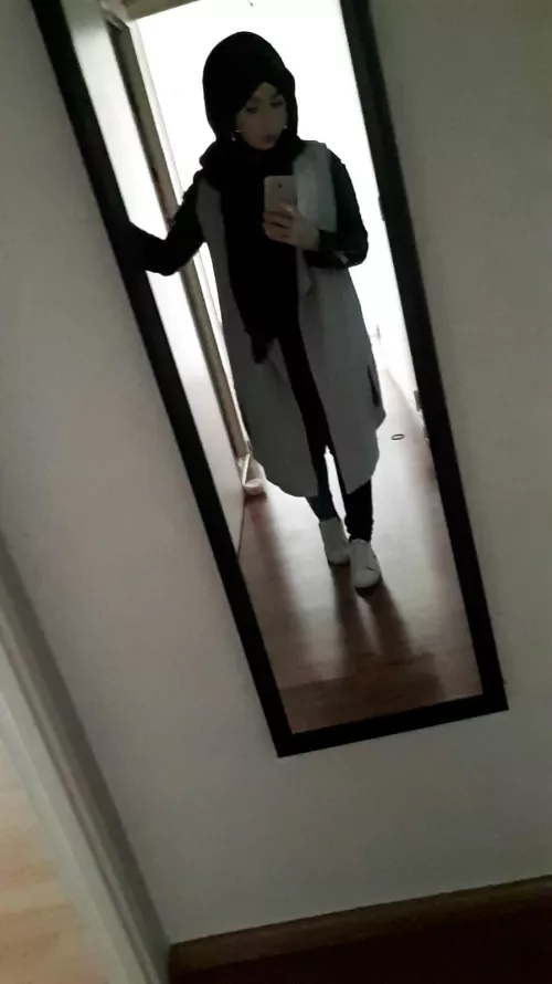 Getting ready for Friday prayers, do I look innocent today? 🧕🙈