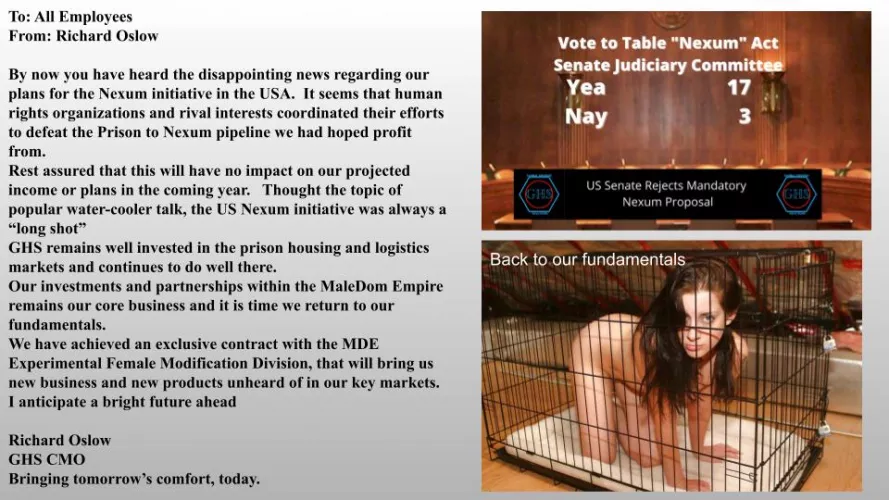 GHS Returns to it's fundamental corporate strategy