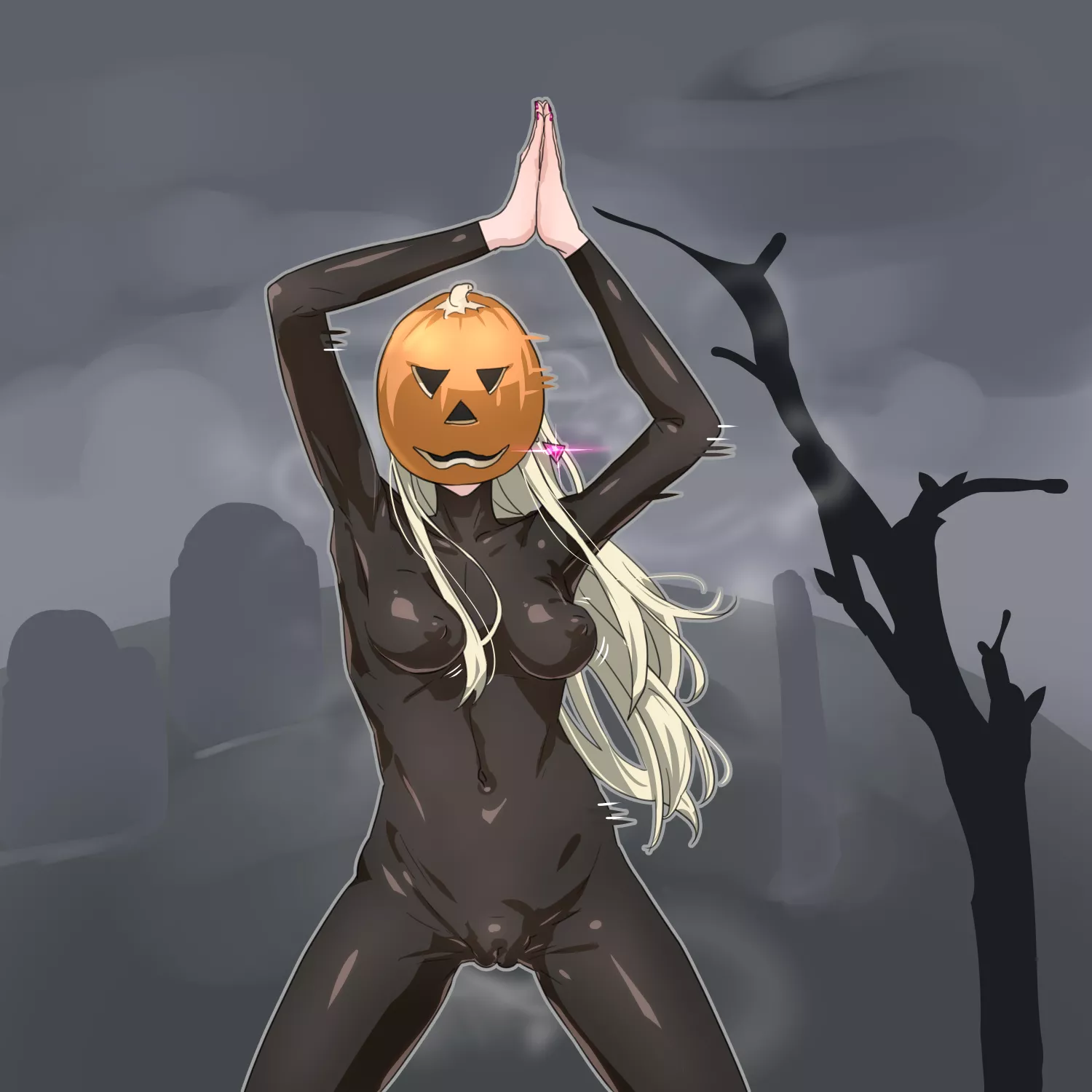 Gigi Feeling Spooky This Halloween ( Yamada) [Gundam]
