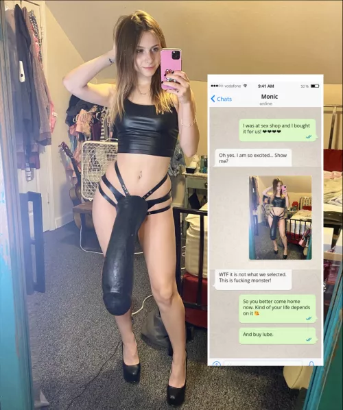 Girlfriend was shopping...