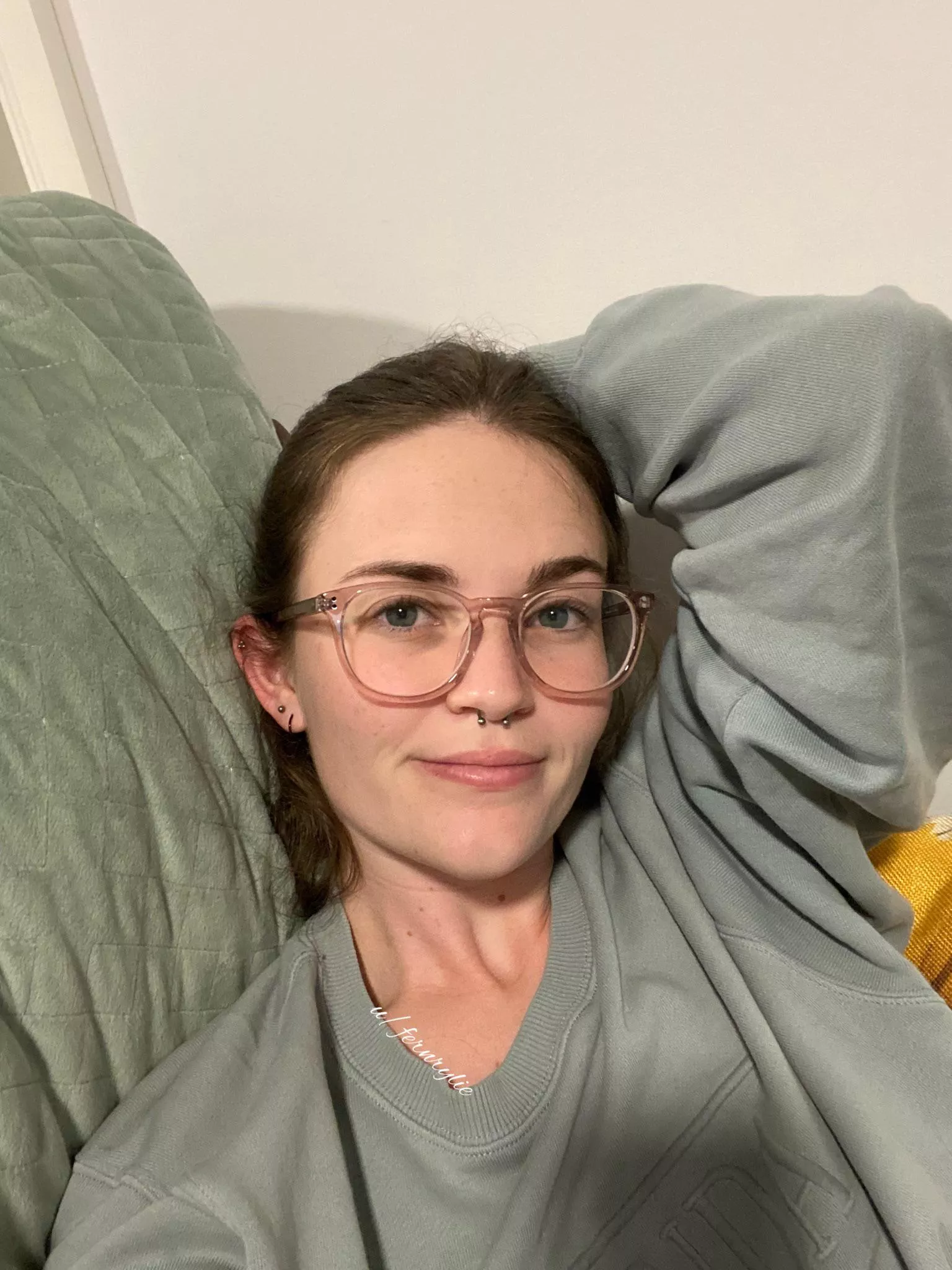 Glasses match my butt plug 🤫