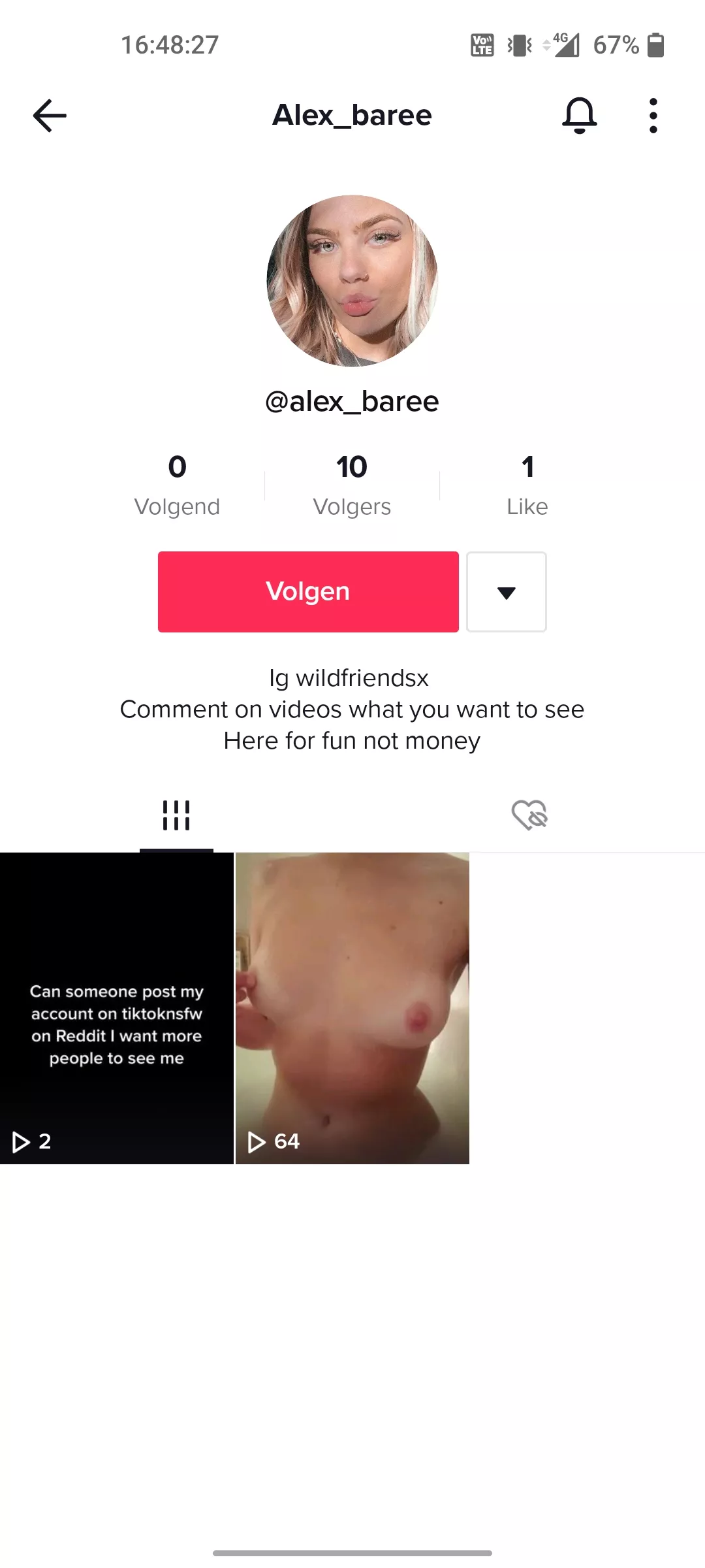 go follow on TikTok 🥵