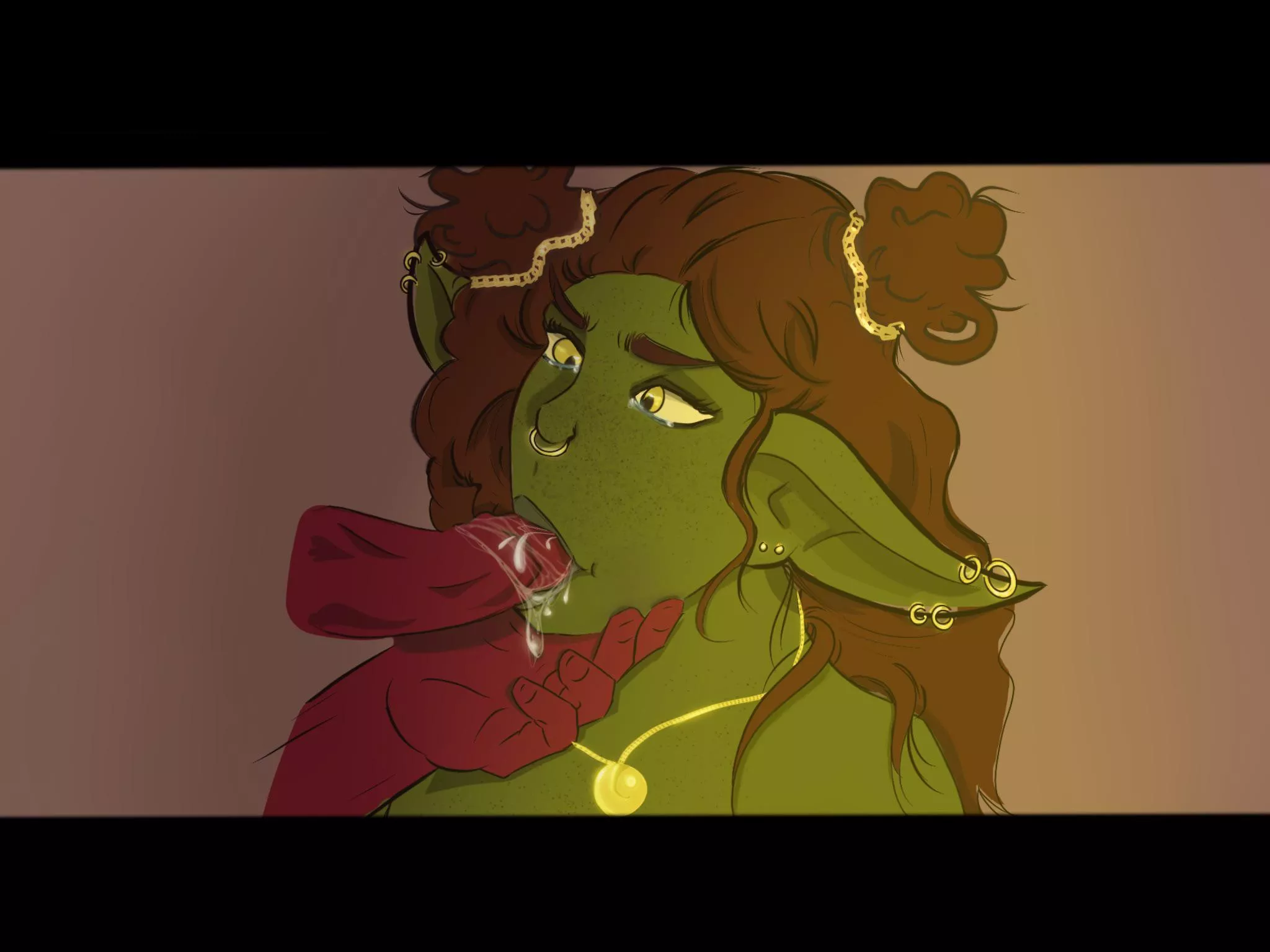 Goblin and her Tiefling captain (both OC) done by @goblinnbonez (I’m still very new to drawing, especially digital art) Goblin and her Tiefling captain (both OC) done by @goblinnbonez (I’m still very new to drawing, especially digital art)