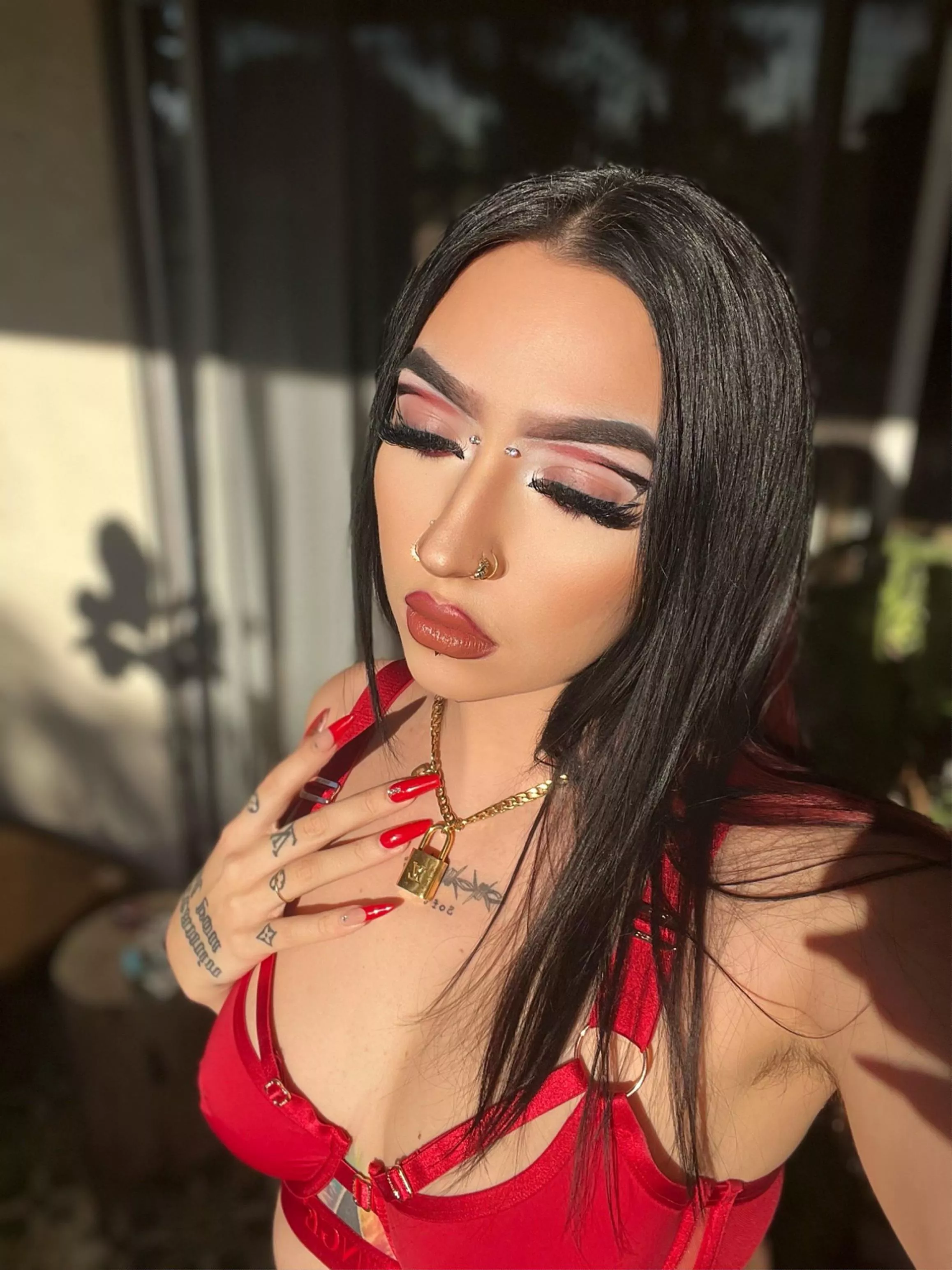 Good makeup day.