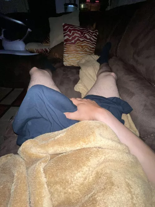 Good thing I was using boxers and not briefs