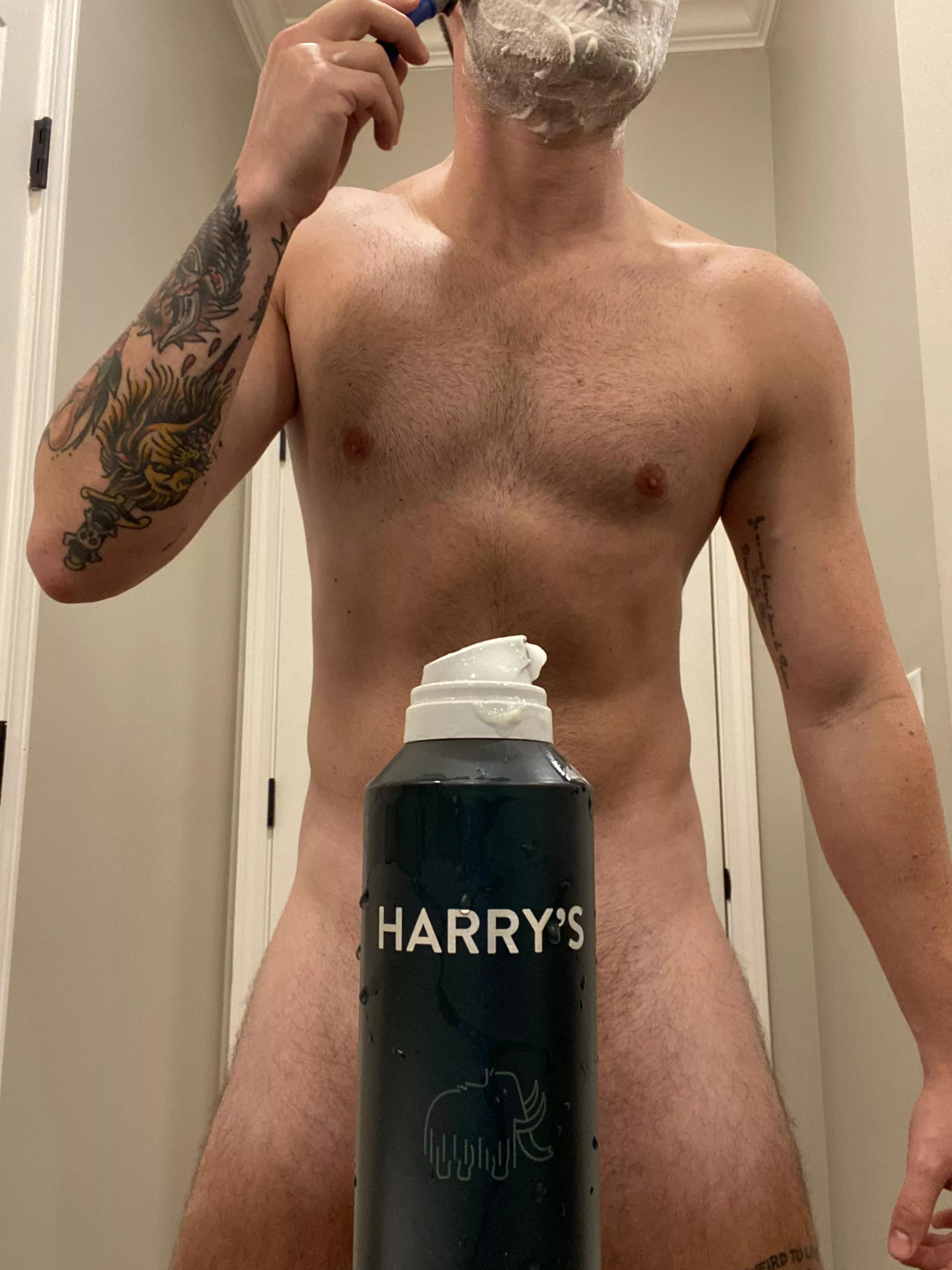 Gosh, I just hate shaving
