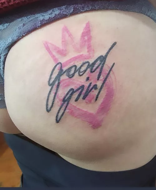Got a new tattoo. Does this mean I always have to be good? 🥺