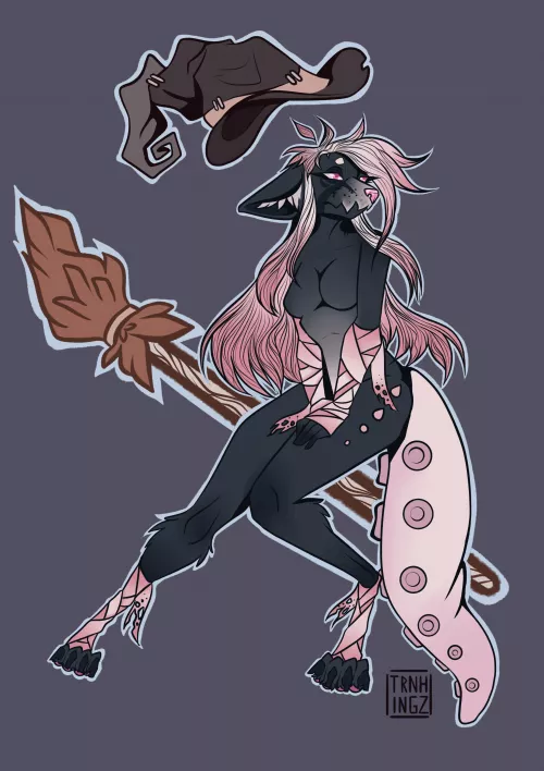 Got an adopt and redesigned her a little! Unfortunately can’t show the original because I’m not sure of the artist! Verdict?