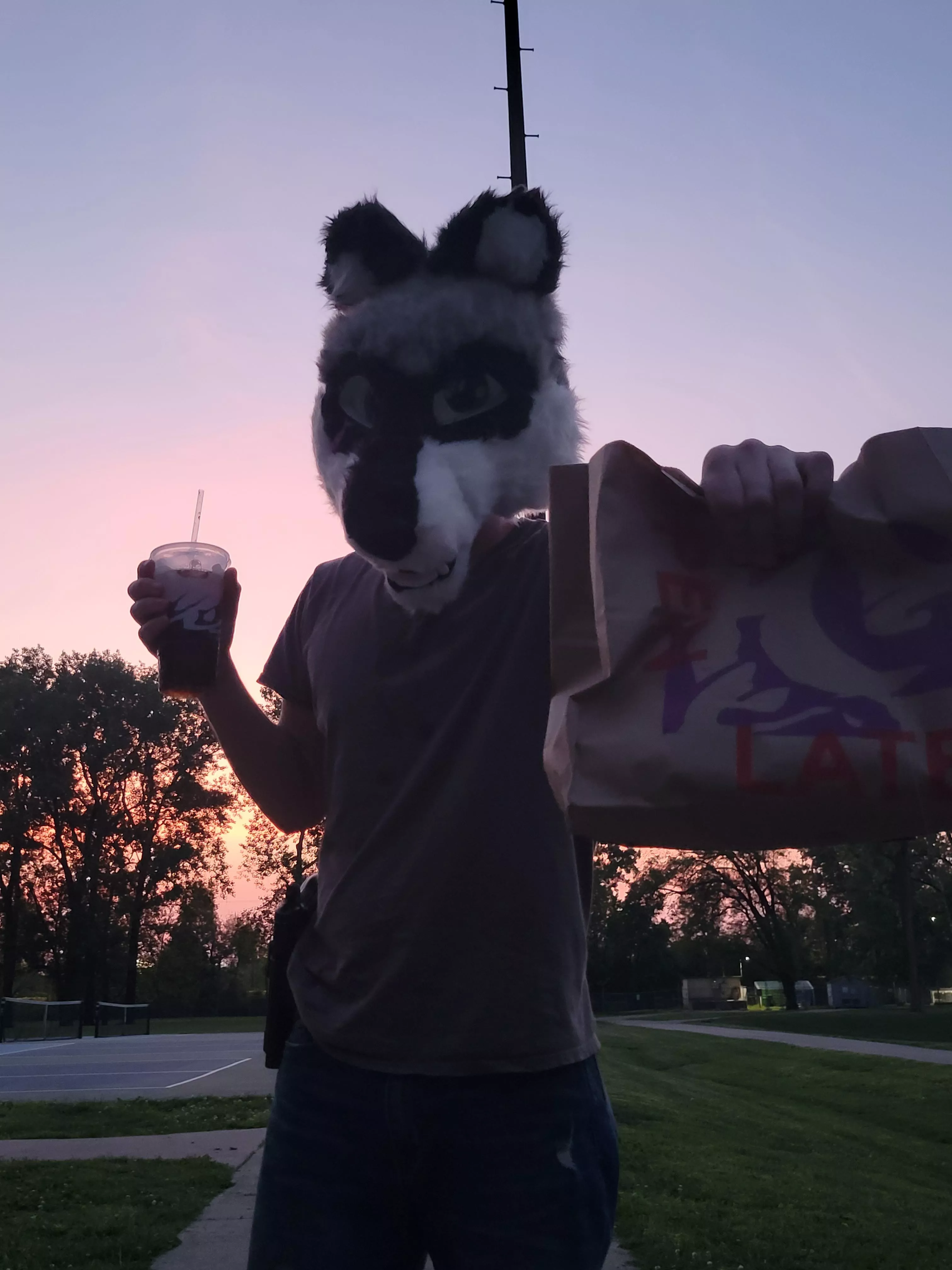Got you some taco bell, king