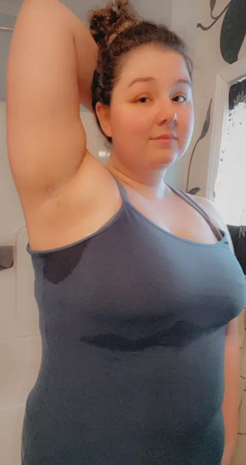 Gotta love a good sweat from working out!