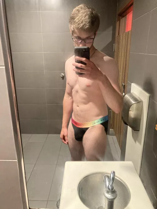 Greetings from your nearest public restroom 😈