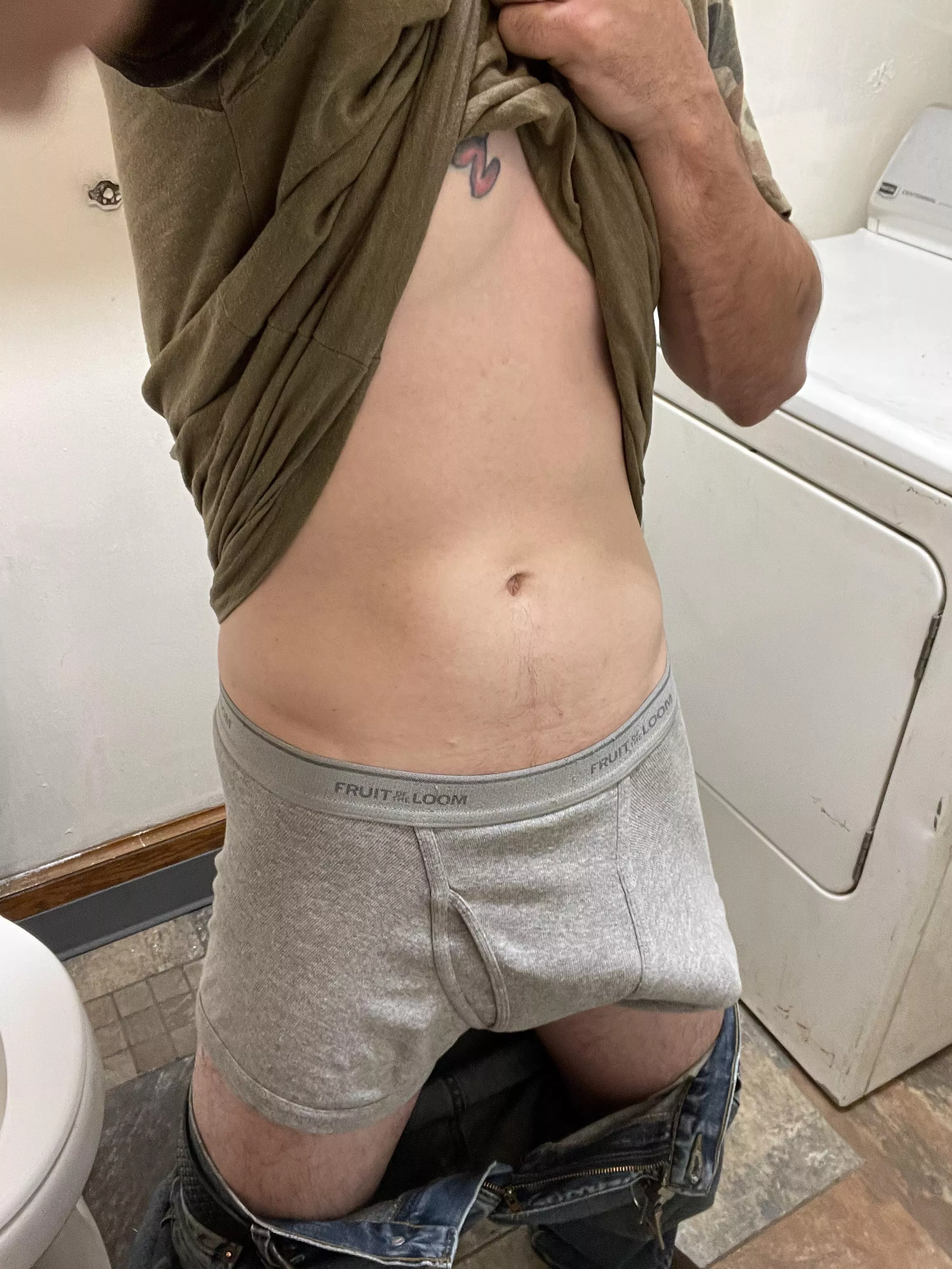 Grey boxers are what I wear on dates 😈