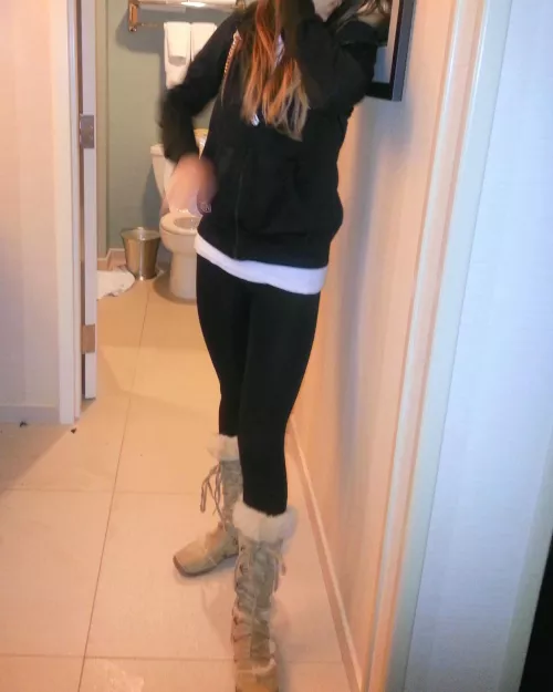 Guess if im wearing anything underneath hehe