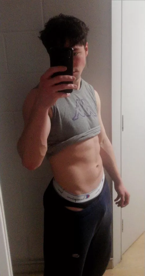 gym starting to pay off :)