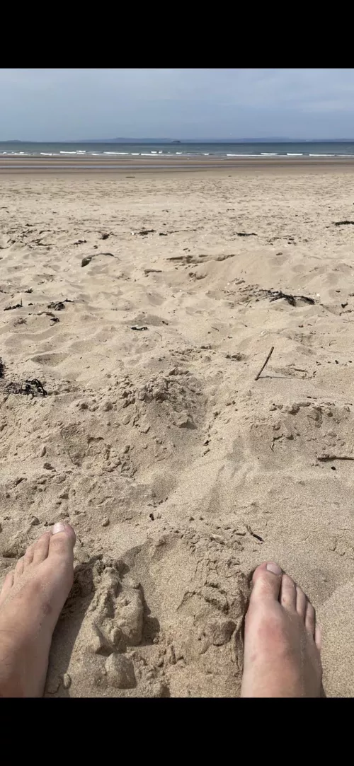 Had about 2 miles of beach entirely to myself today, Aberlady Bay in Scotland if anyone is wondering