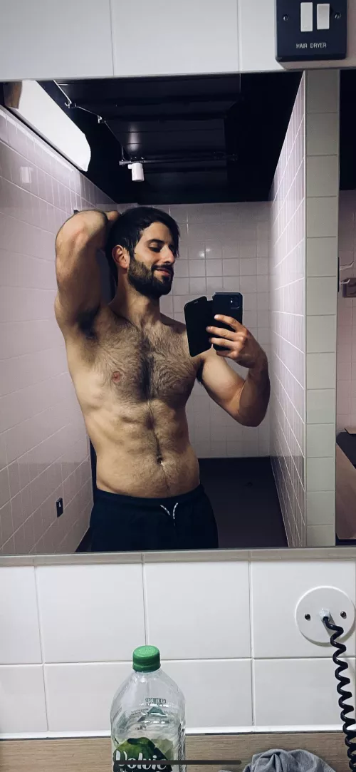 Hair in the right places