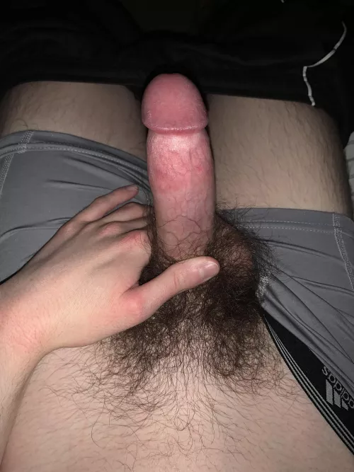 Hairy college student