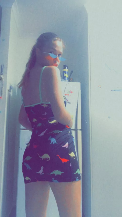 Half tempted to get a Dino toy to match my dress 😉