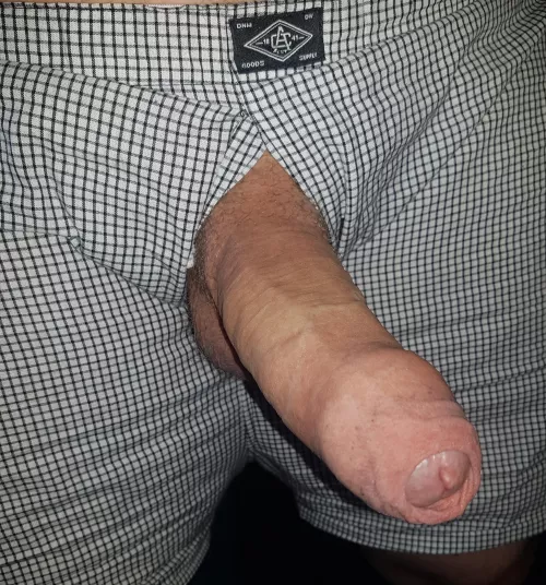 Hanging around after work.