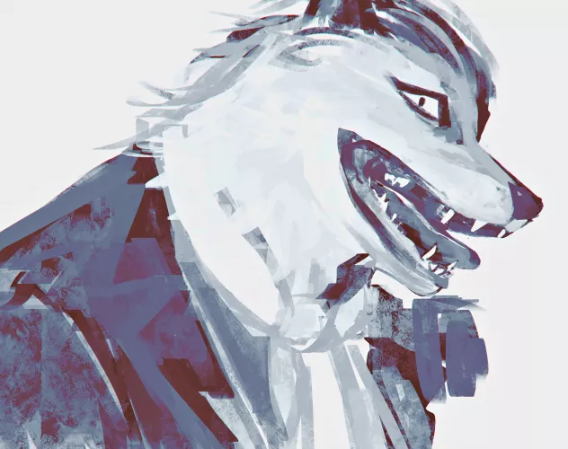 happy smile dog (Art by me)