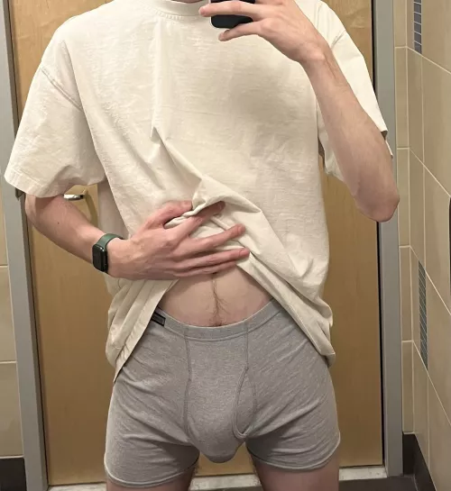 Hard keeping it in at the office