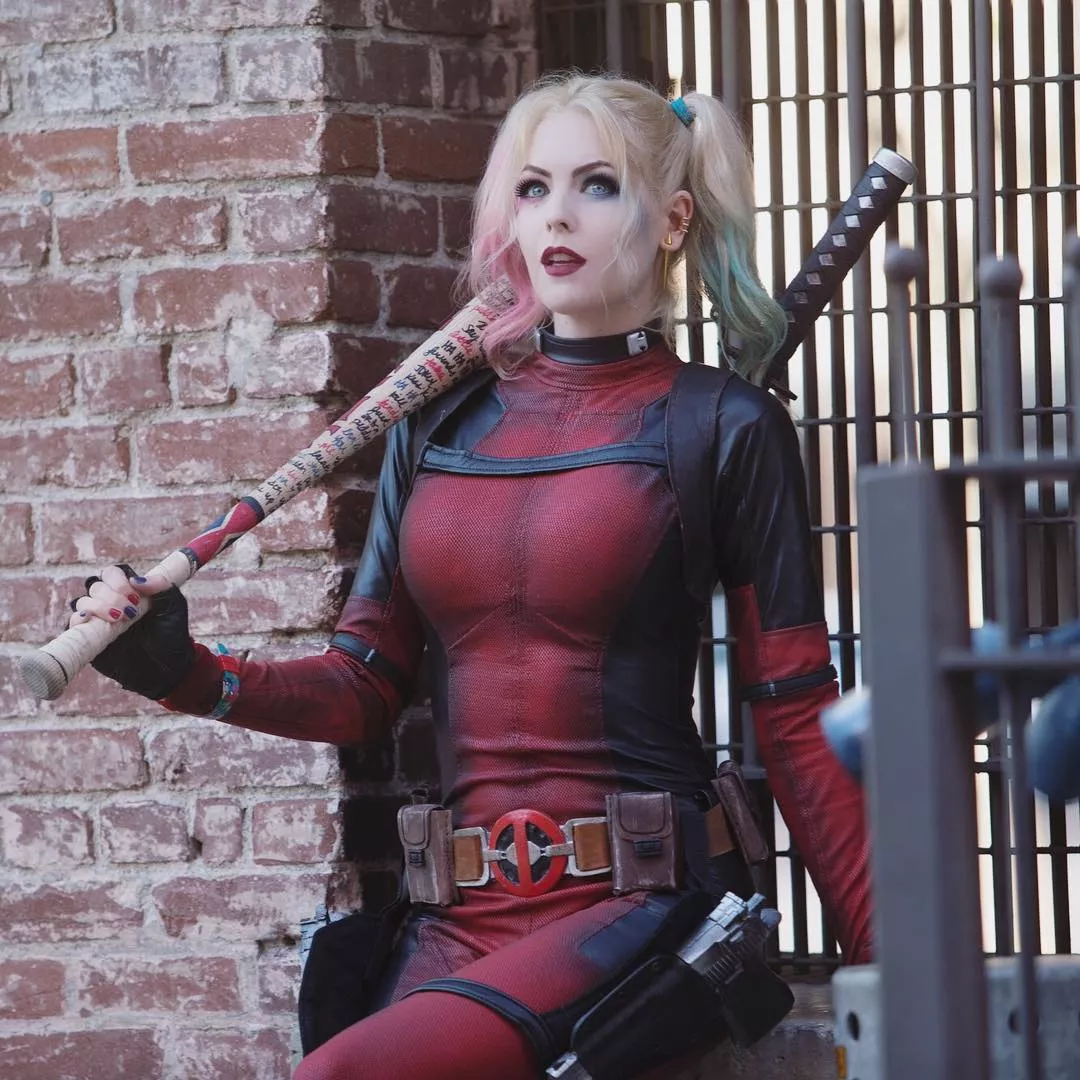 Harley Quinn/Deadpool Mashup by Jessica Chancellor
