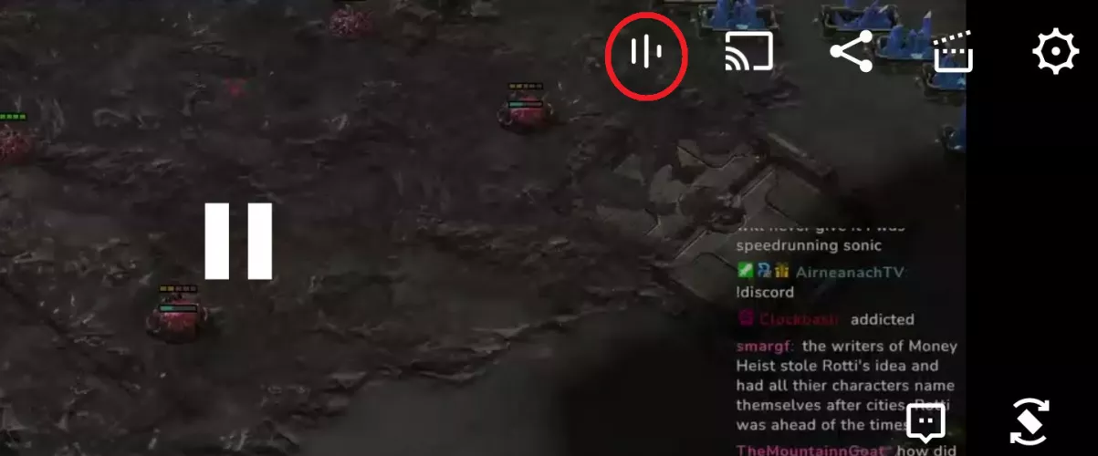 Has anyone ever seen this symbol on twitch mobile before?