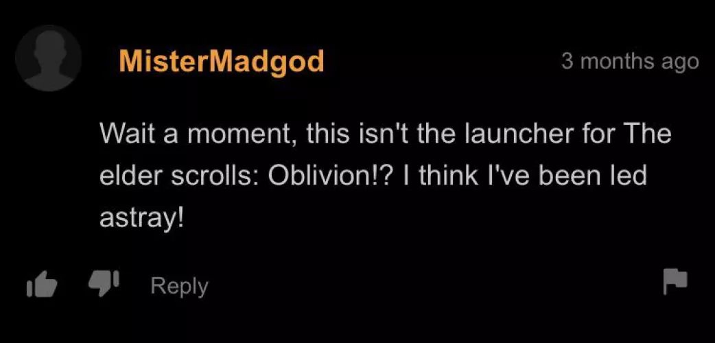 He just wanted to watch the release of elder scrolls 😢