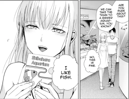 He likes fish