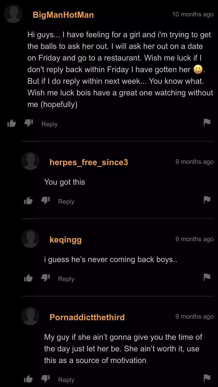He Never Returned