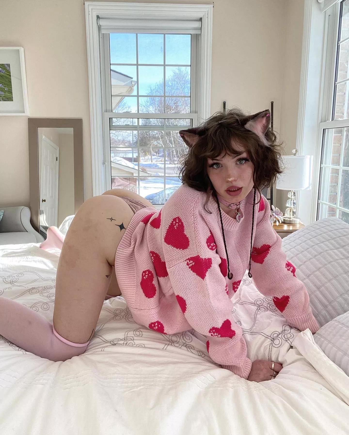 heart kitten <3