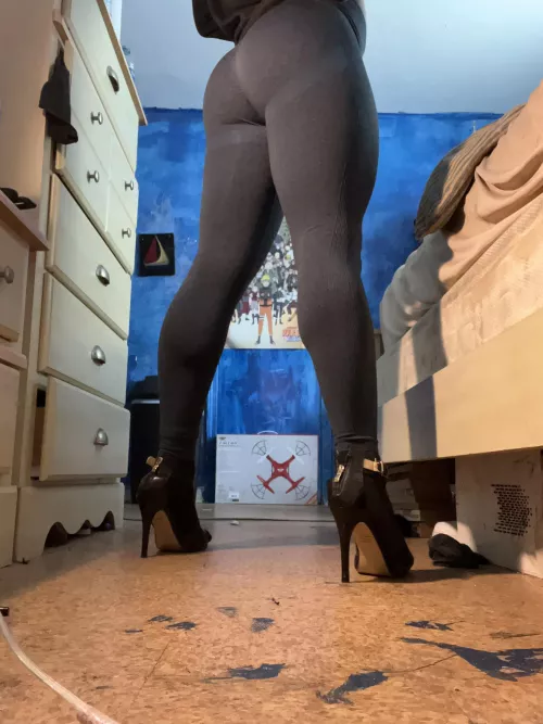 Heels and tights