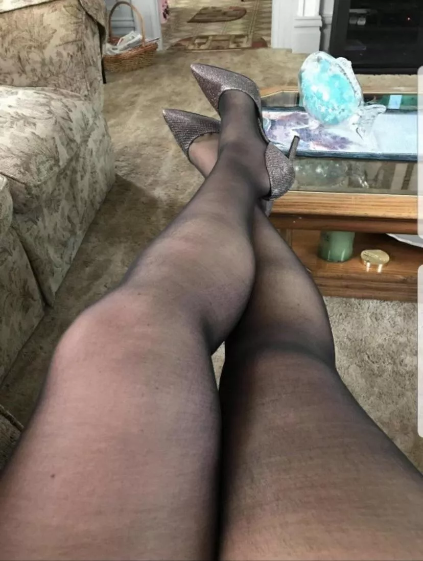 Heels on or off?