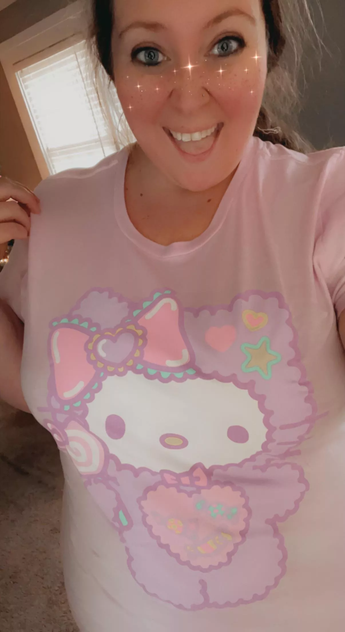 Hello kitty shirt for bunny đ Hello kitty shirt for bunny đ