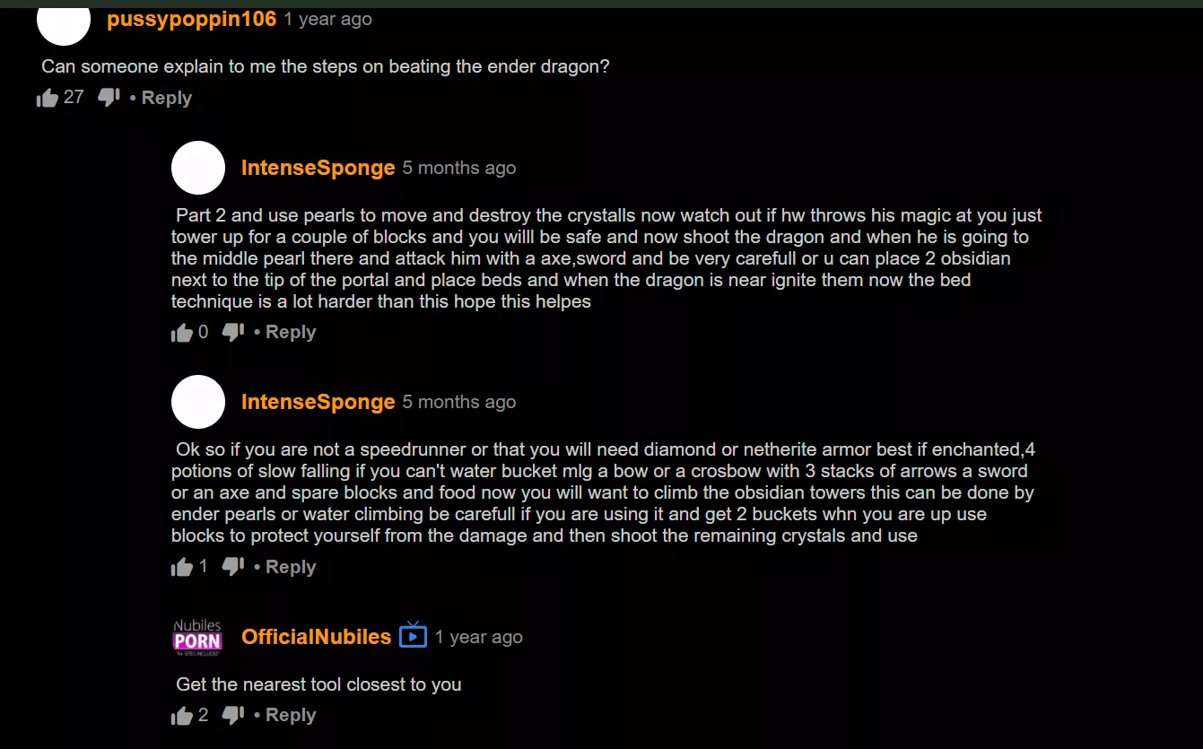 helpful advice